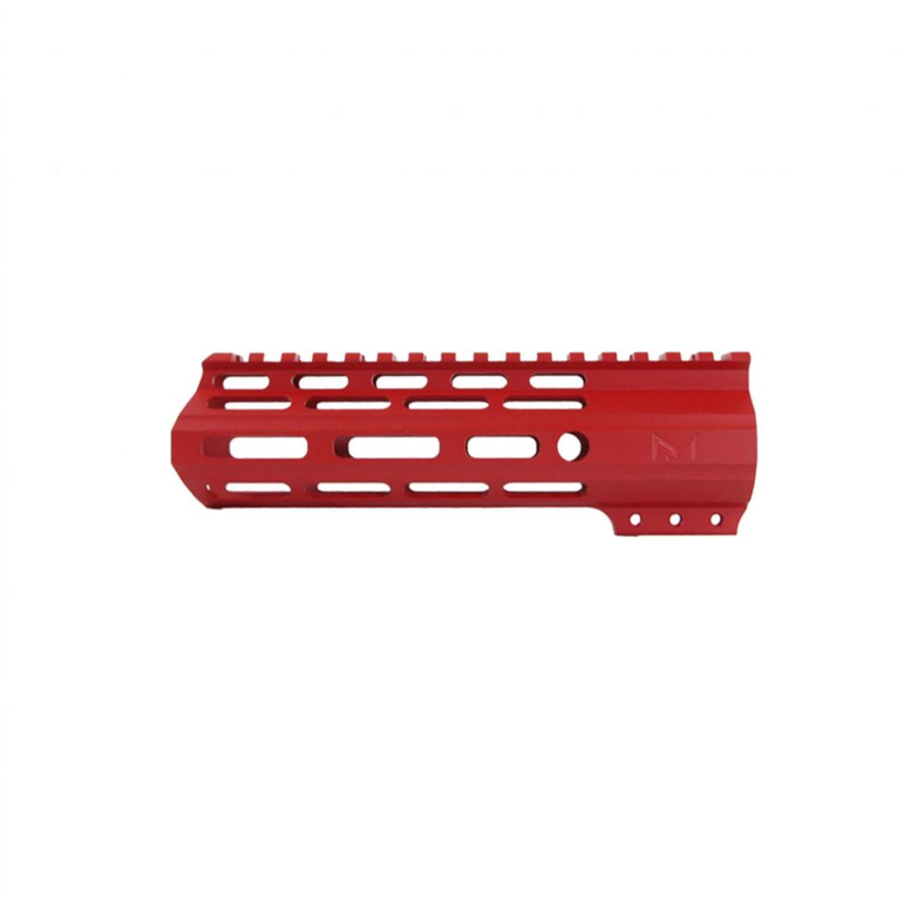 MCS AR-15 M-Lok Super Slim Light Free Float Handguard MADE IN USA Red Options Available 