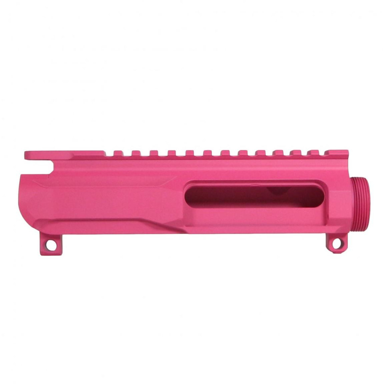 MCS AR-15/47/9/300 Billet Upper Receiver Cerakote - Pink (Made in USA) 