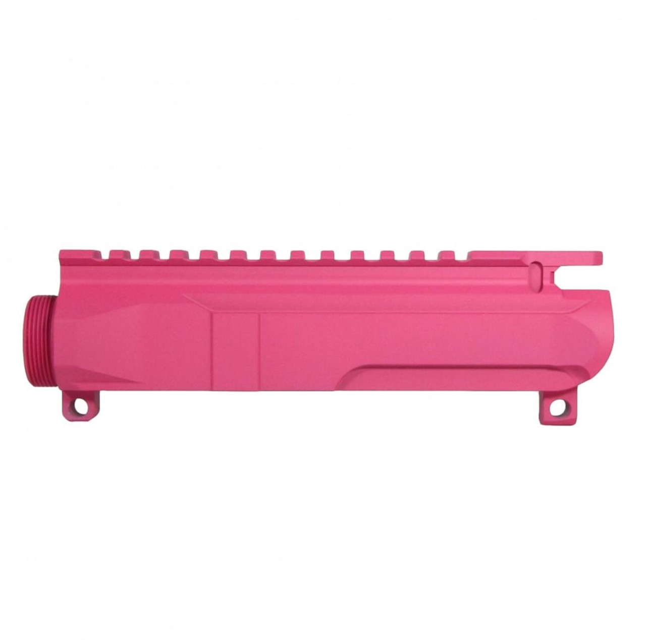 MCS AR-15/47/9/300 Billet Upper Receiver Cerakote - Pink (Made in USA) 
