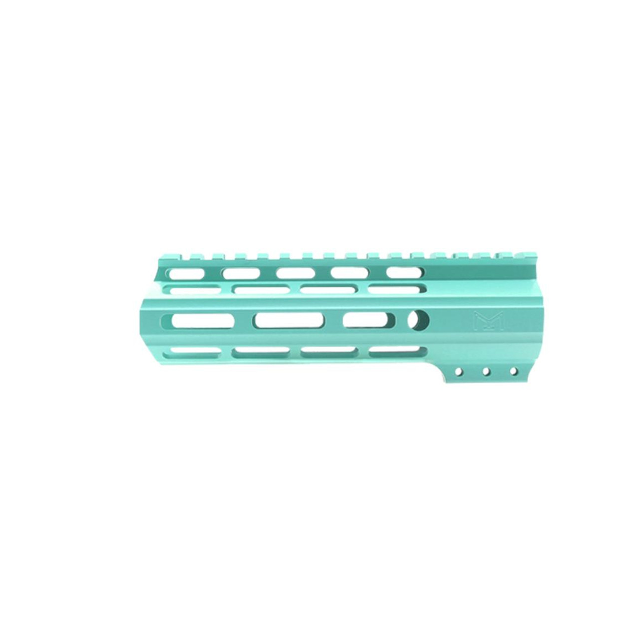 MCS AR-15 M-Lok Super Slim Light Free Float Handguard MADE IN USA Robins Egg Options Available 