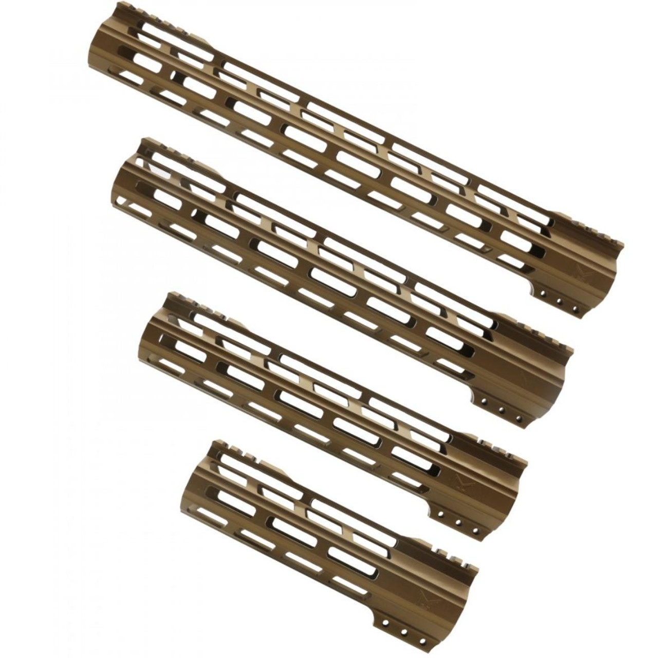 MCS AR-15 M-Lok Super Slim Light Free Float Handguard MADE IN USA BURNT BRONZE Options Available 