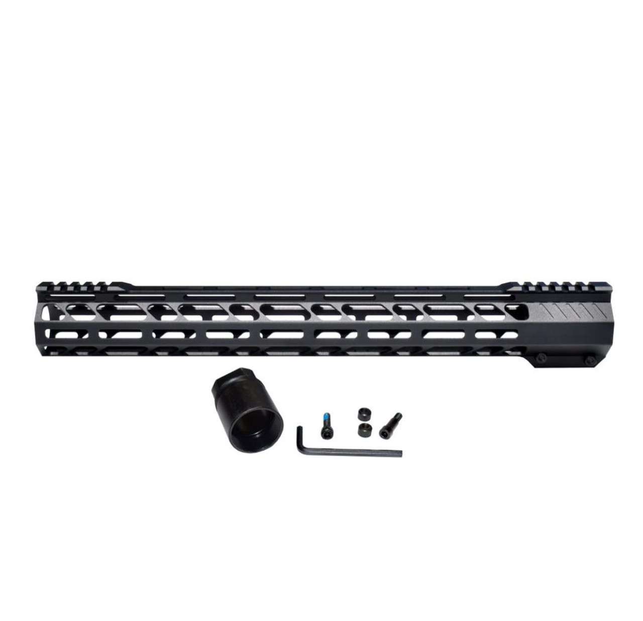 MCS Lightweight M-LOK Free Float Handguard for 308 Low Profile Uppers 17" 