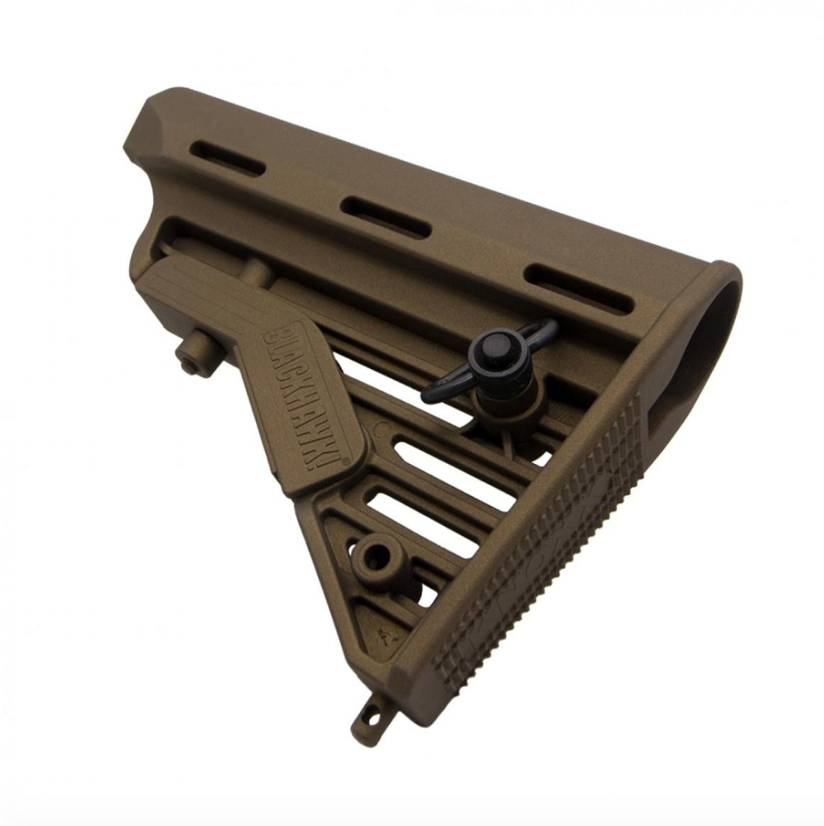 AR-15 M4 Blackhawk Knoxx Collapsible Mil-spec Stock - Cerakote