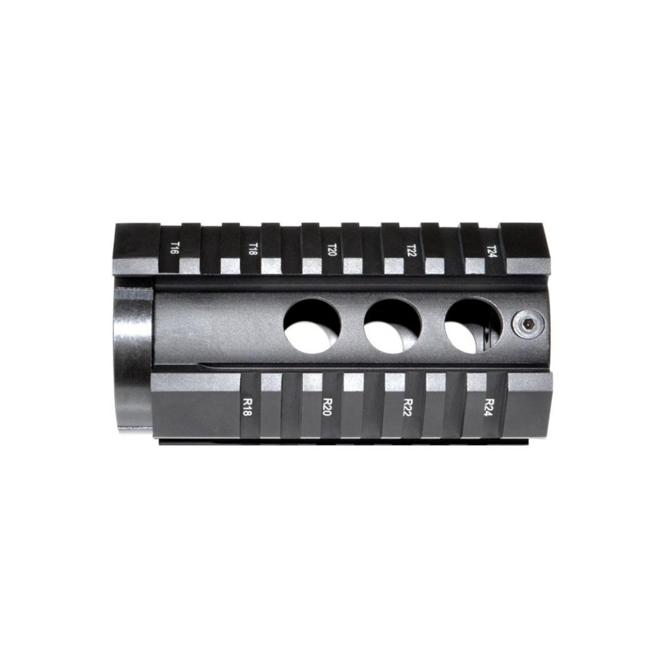 MCS 4" AR-15 Micro Pistol Quad Rail Free Float Handguard 