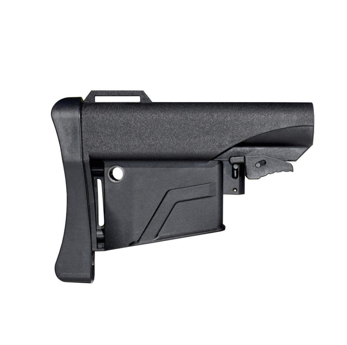 AR15/M16 Mil-Spec Stock w/ Built-In Magazine Carrier, Black