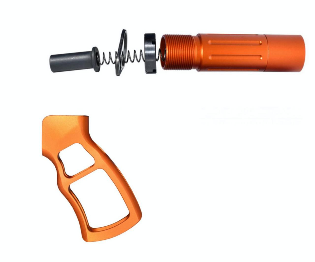 Short Buffer 2 Part kit Anodized Colors