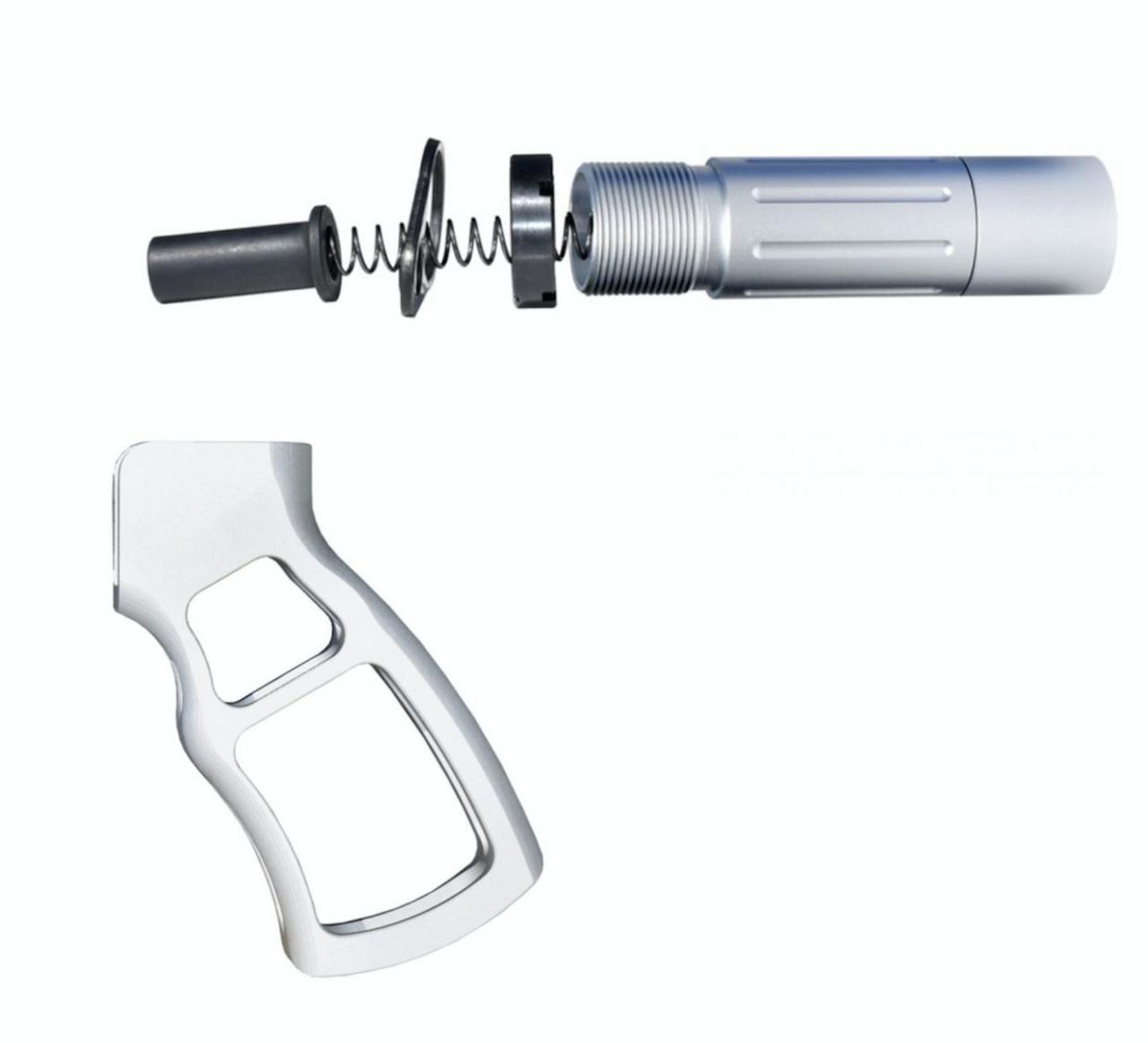 Short Buffer 2 Part kit Anodized Colors