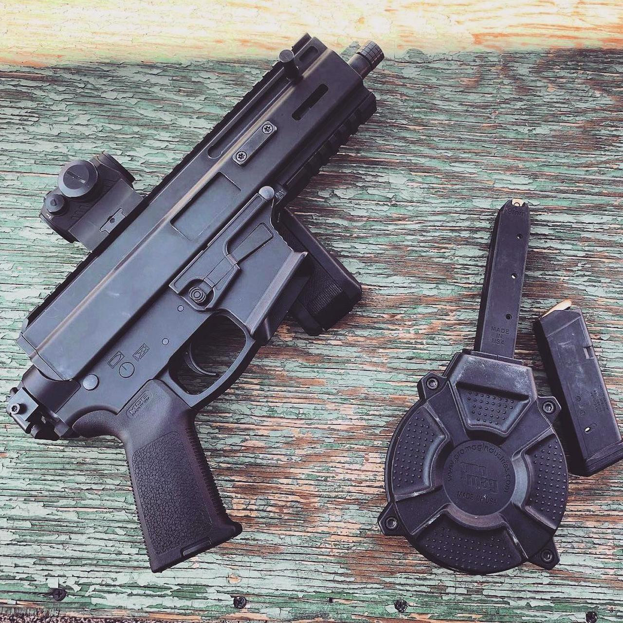 MCS 5.5" BufferLess 9mm Complete Upper Kit 