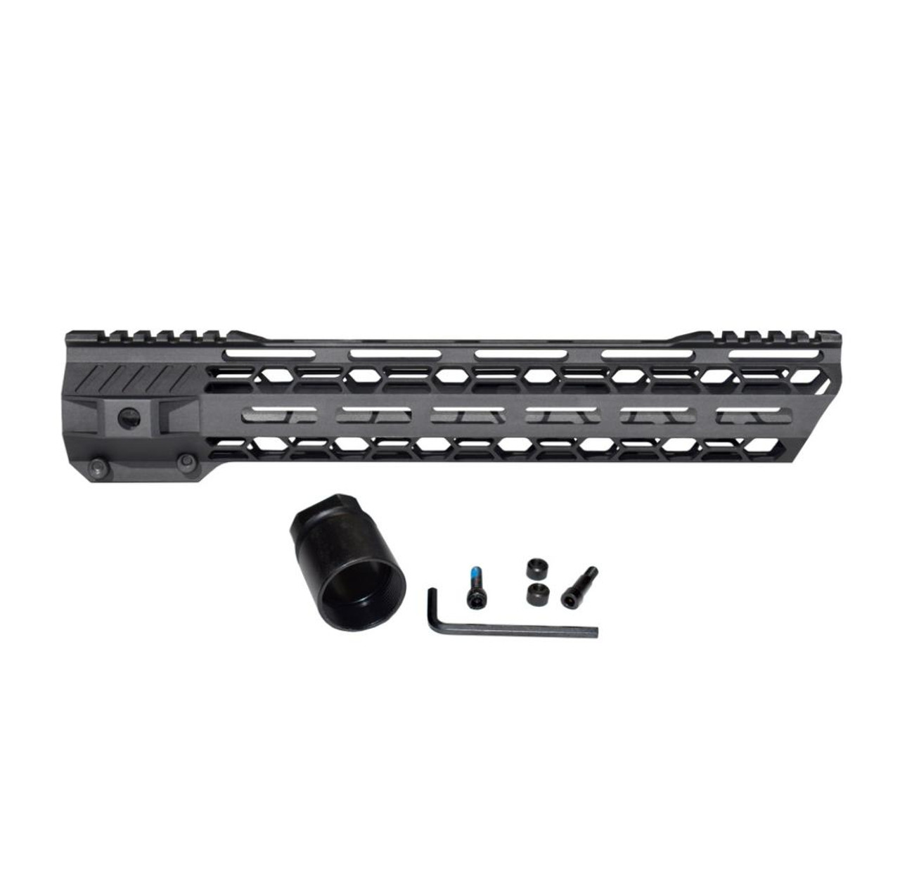 MCS 13" .308 M-LOK Float Handguard for DPMS HIGH w/ Partial Top Rail, LR 308 