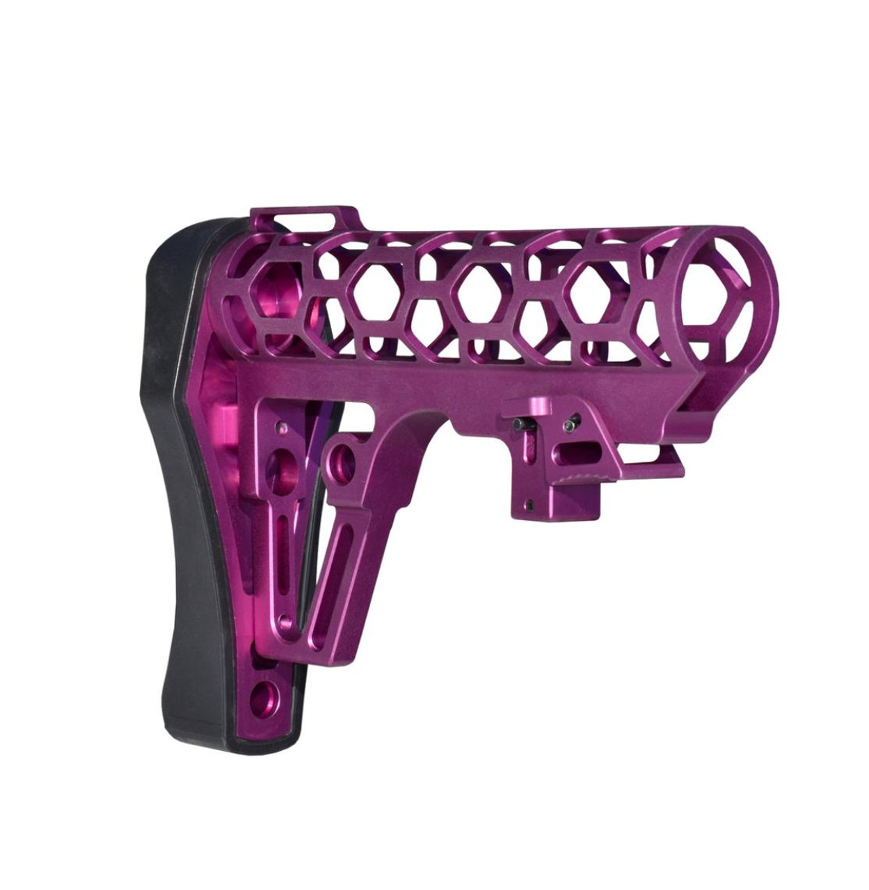 MCS Skeletonized Mil-Spec Stock Assembly Kit - Purple 