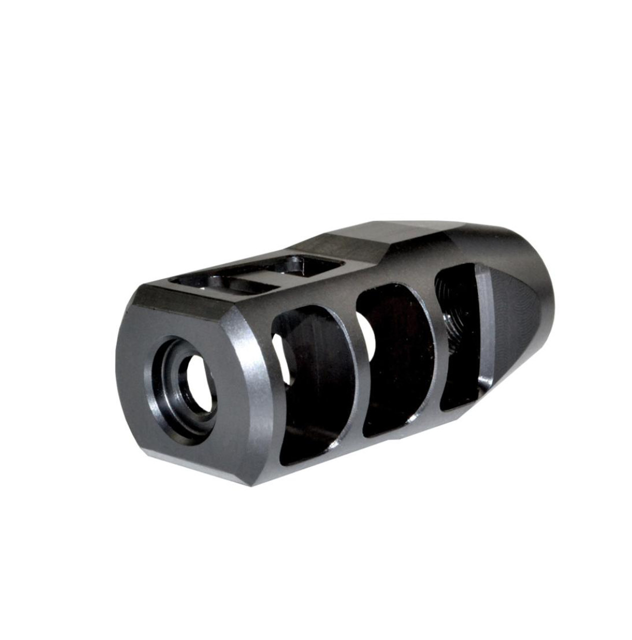 49/64”x20 Muzzle Brake for .50 Beowulf, Black