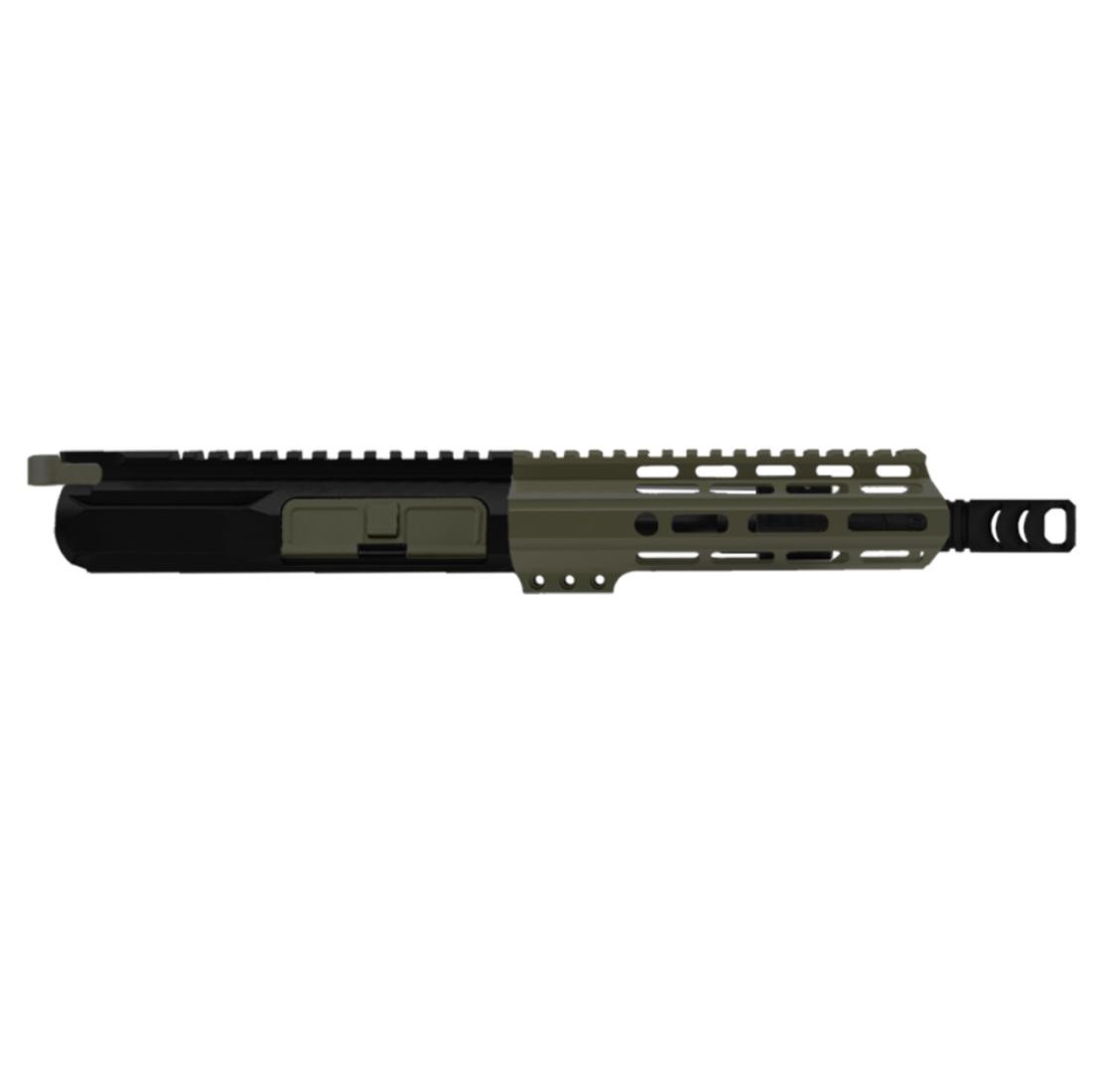AR-15 5.56 NATO 7.5'' PISTOL - BLACK BILLET UPPER WITH 7