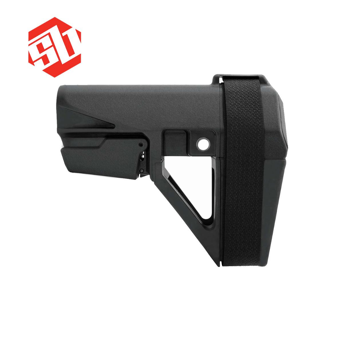 【SB Tactical】SBA5 スタビブレース ：SBA4 ストラップ SB SBA5 Tactical Pistol Stabilizing Brace Black