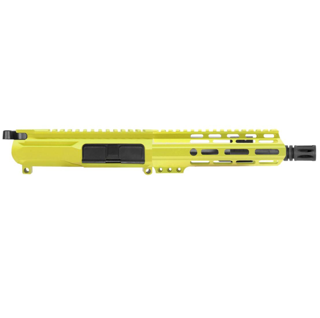 AR-15 5.56 NATO 7.5'' PISTOL FORGED UPPER WITH 7'' HANDGUARD NEON