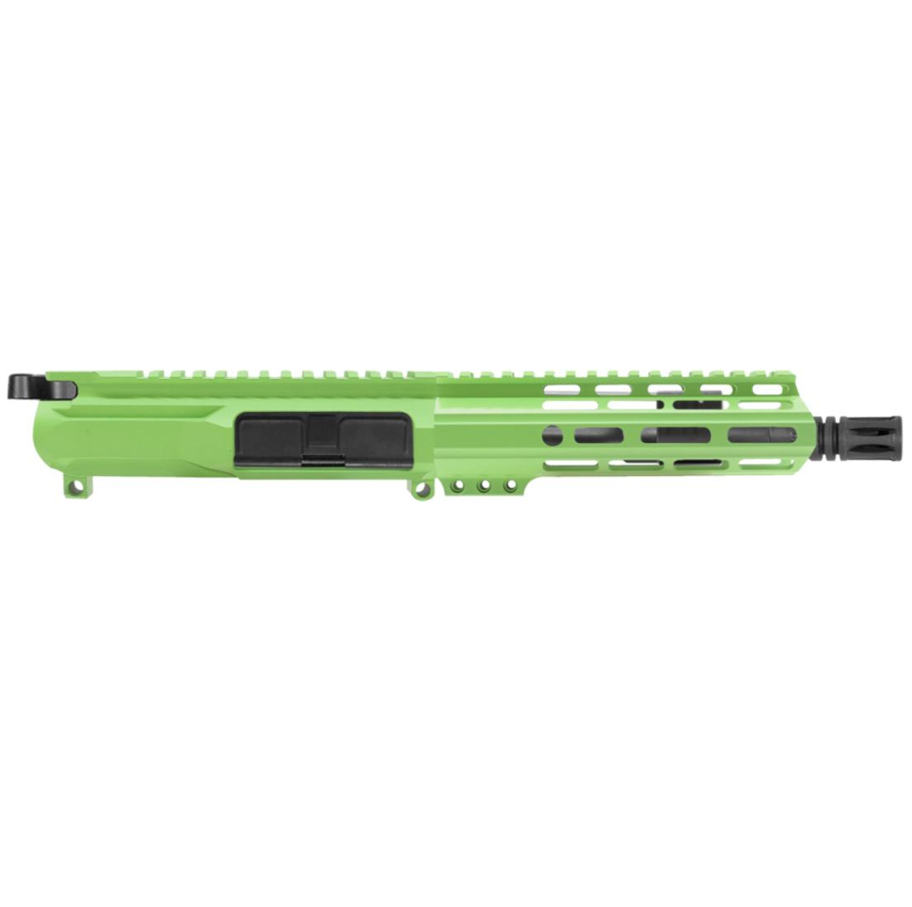 MCS AR-15 5.56 NATO 7'' PISTOL FORGED UPPER WITH 7'' HANDGUARD NEON CERAKOTE COLOR SET OPTIONS 
