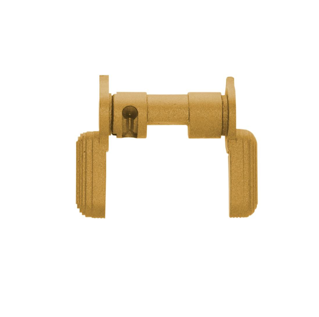 AR-15 Dual Safety Selector Lever - Cerakote Gold