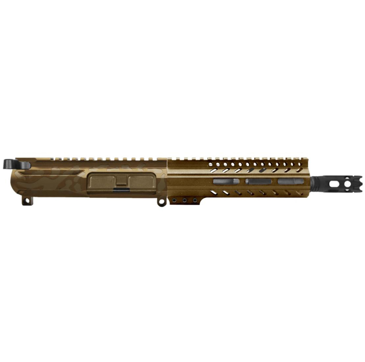 MCS AR-15 5.56 NATO 7'' PISTOL - BILLET UPPER WITH 7'' SUPER SLIM FREE FLOAT HANDGUARD - CERAKOTE CAMO 