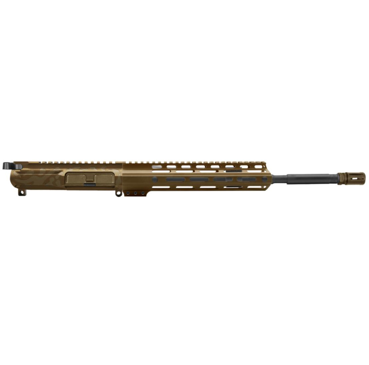 MCS AR-15 5.56 NATO 16" CARBINE UPPER WITH 10" FREE FLOAT HANDGUARD - CERAKOTE CAMO 