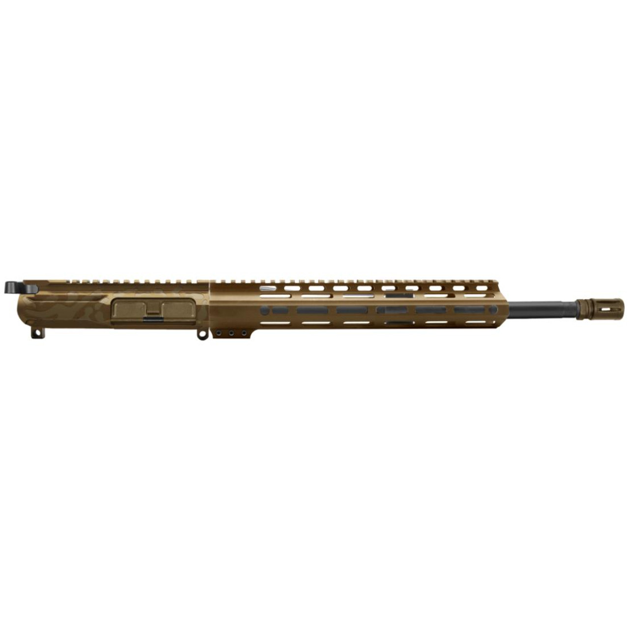 MCS AR-15 5.56 NATO 16" CARBINE UPPER WITH 12" FREE FLOAT HANDGUARD - CERAKOTE CAMO 