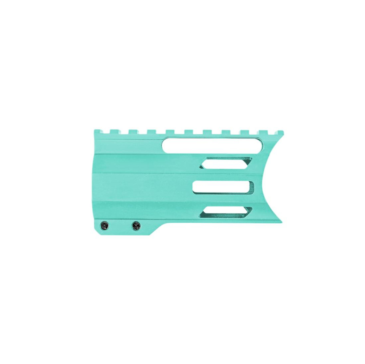 MCS AR-15 5.56 NATO 5'' PISTOL UPPER - BILLET UPPER WITH 4'' HANDGUARD C CUT - CERAKOTE ROBINS EGG CAMO 