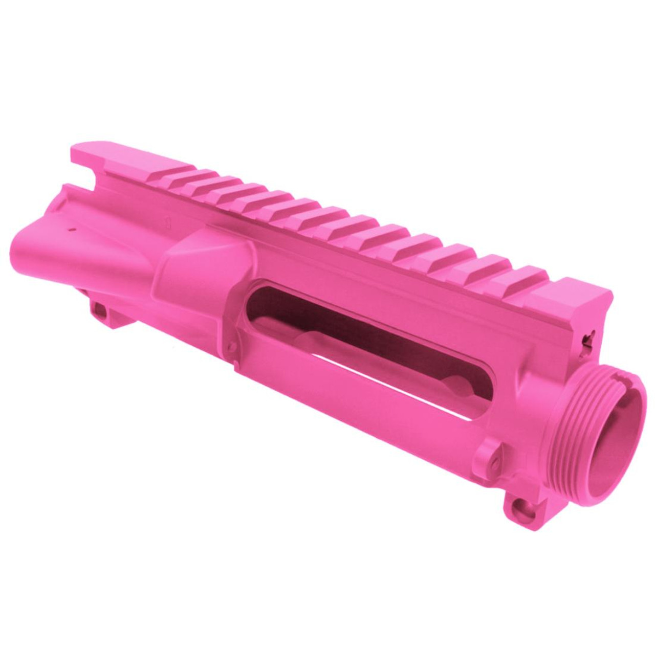 MCS AR-15 5.56 NATO 5'' PISTOL UPPER - BILLET UPPER WITH 4'' HANDGUARD C CUT - CERAKOTE PINK CAMO 