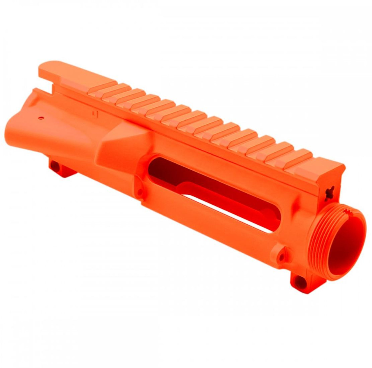 MCS AR-15 5.56 NATO 5'' PISTOL UPPER - BILLET UPPER WITH 4'' HANDGUARD C CUT - CERAKOTE HUNTER ORANGE CAMO 