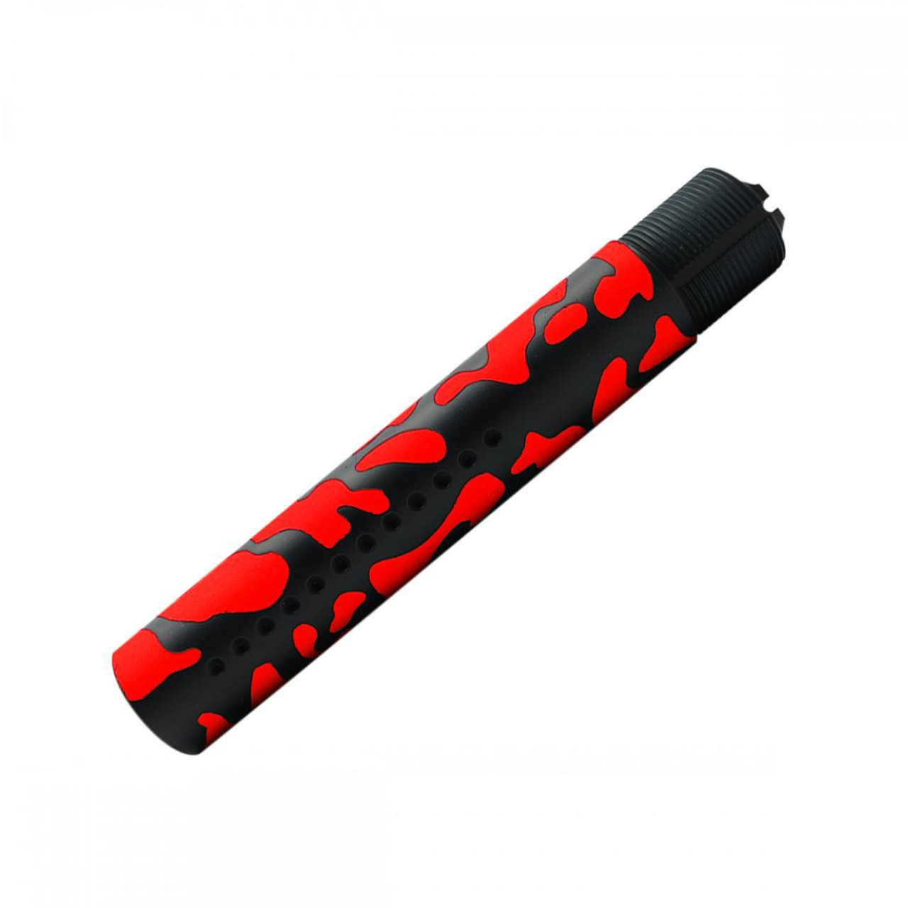 MCS AR-15 5.56 NATO 5'' PISTOL KIT - BILLET UPPER WITH 4'' SUPER SLIM FREE FLOAT HANDGUARD - CERAKOTE RED CAMO 