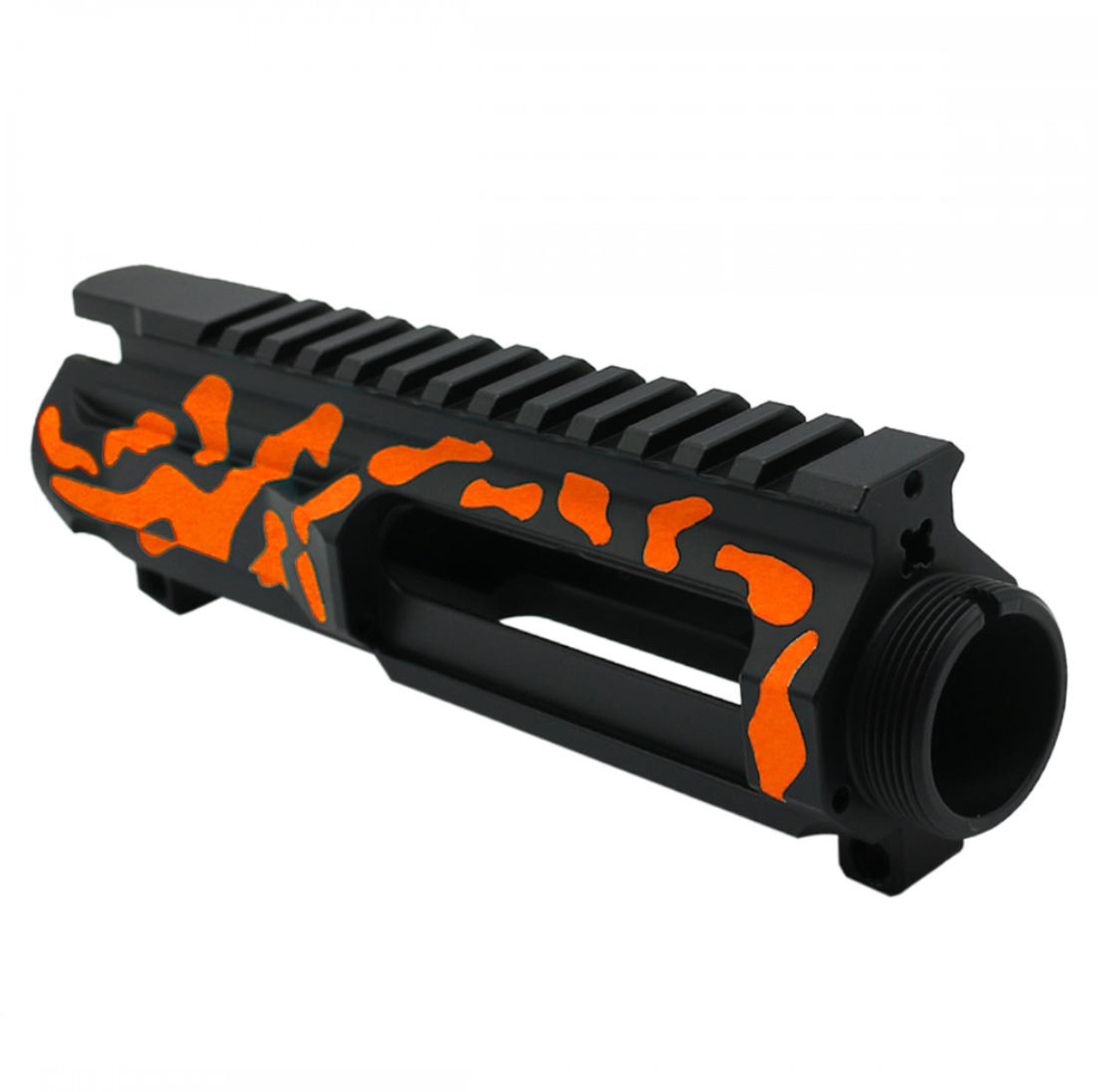 MCS AR-15 5.56 NATO 5'' PISTOL KIT - BILLET UPPER WITH 4'' SUPER SLIM FREE FLOAT HANDGUARD - CERAKOTE ORANGE CAMO 