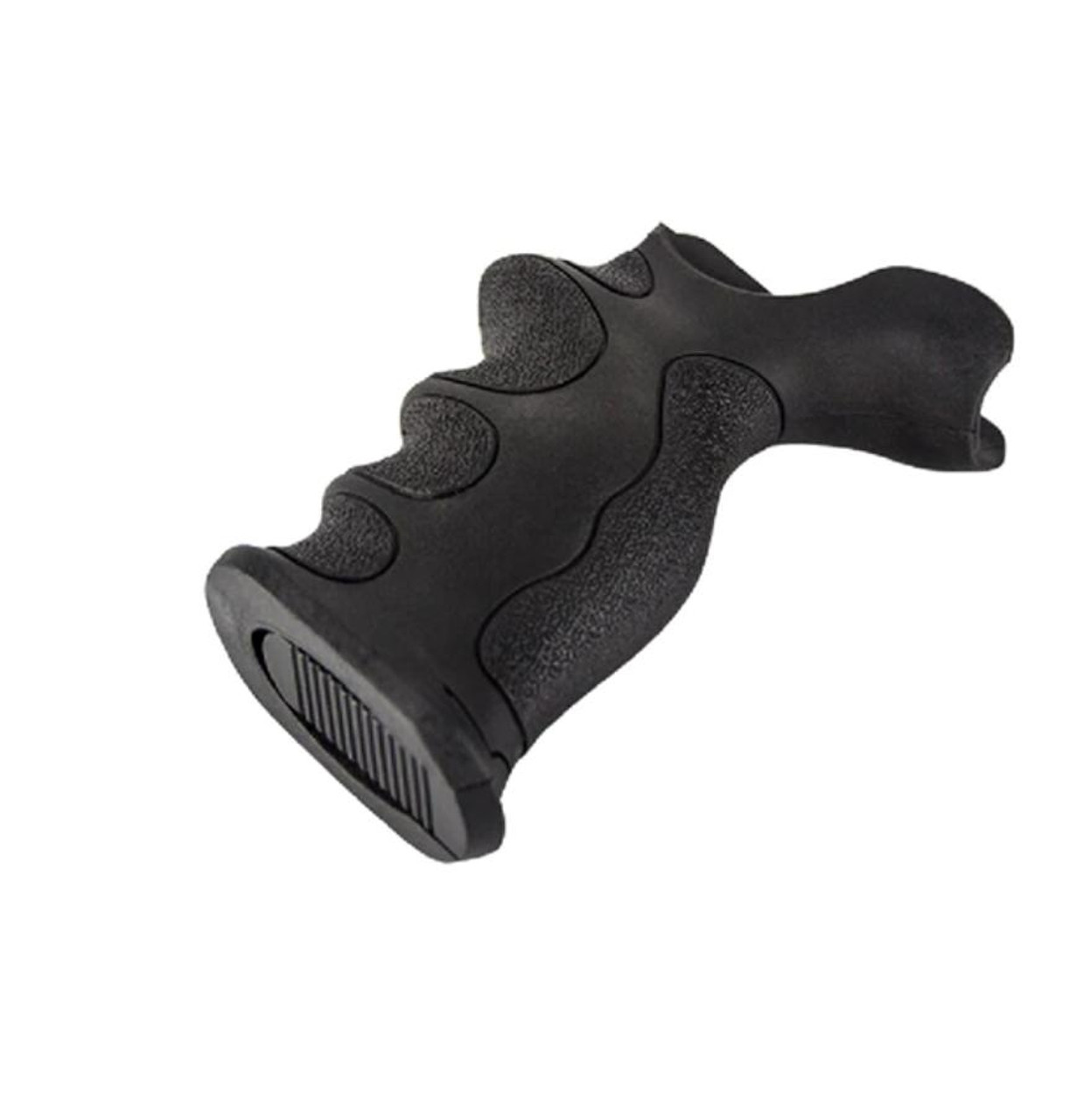 AR-15 Thumb hole stock with ergonomic pistol grip without finger