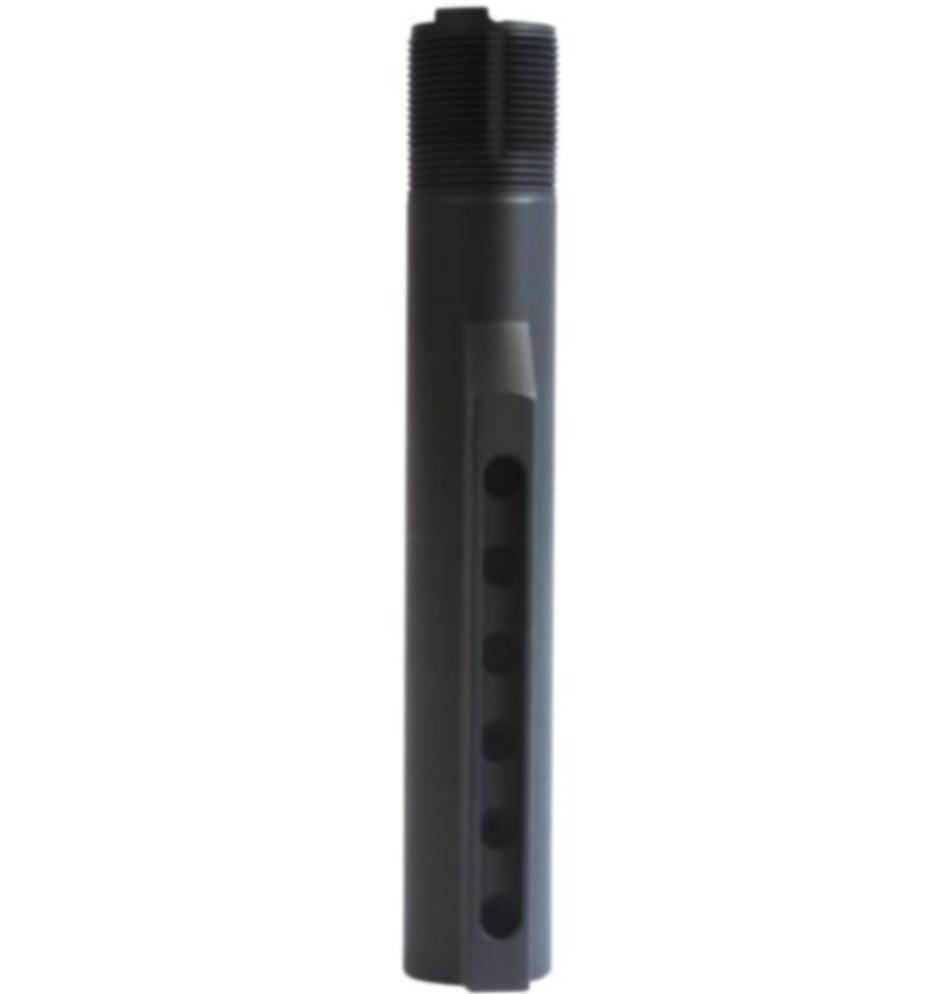 MCS Black Mil-Spec 6-Position Buffer Tube Made in the USA