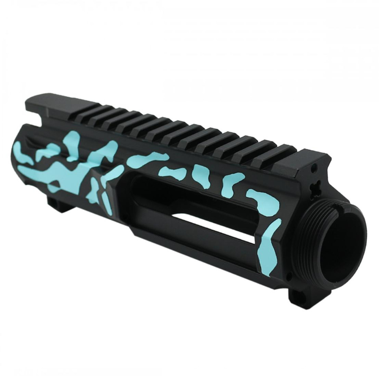 MCS AR-15 5.56 NATO 5'' PISTOL KIT - BILLET UPPER WITH 4'' HANDGUARD - V2 - CERAKOTE CAMO ROBINS EGG 
