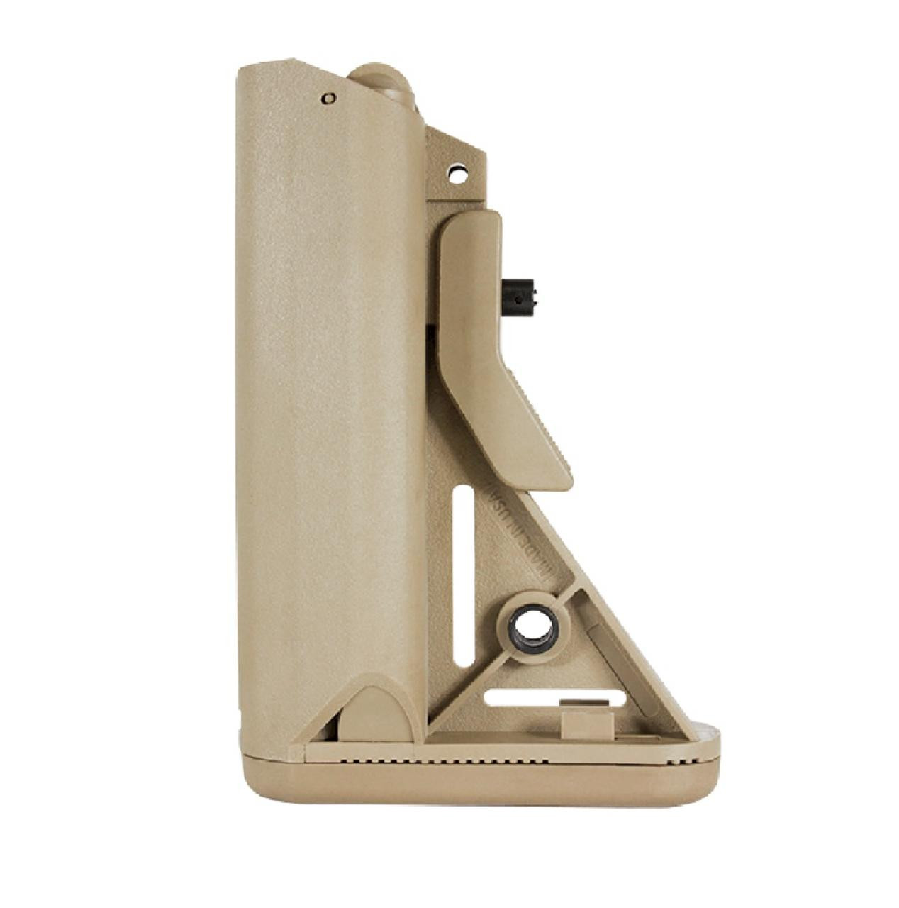 JE Machine Tech SOPMOD Mil-Spec Buttstock – USA Made, Tan | MCS Gearup