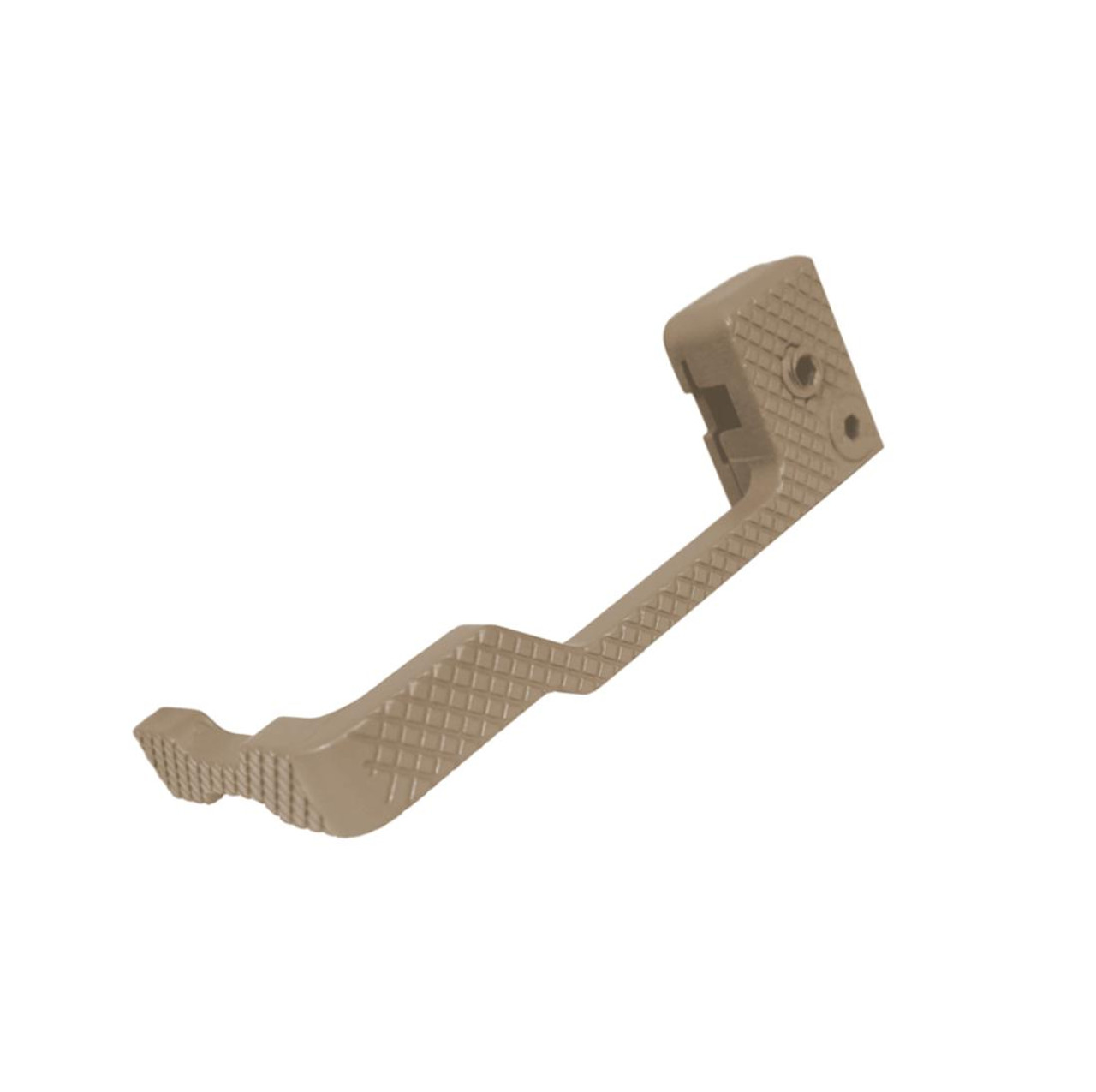 MCS AR-15 Extended Bolt Catch Release Lever - Cerakote FDE 