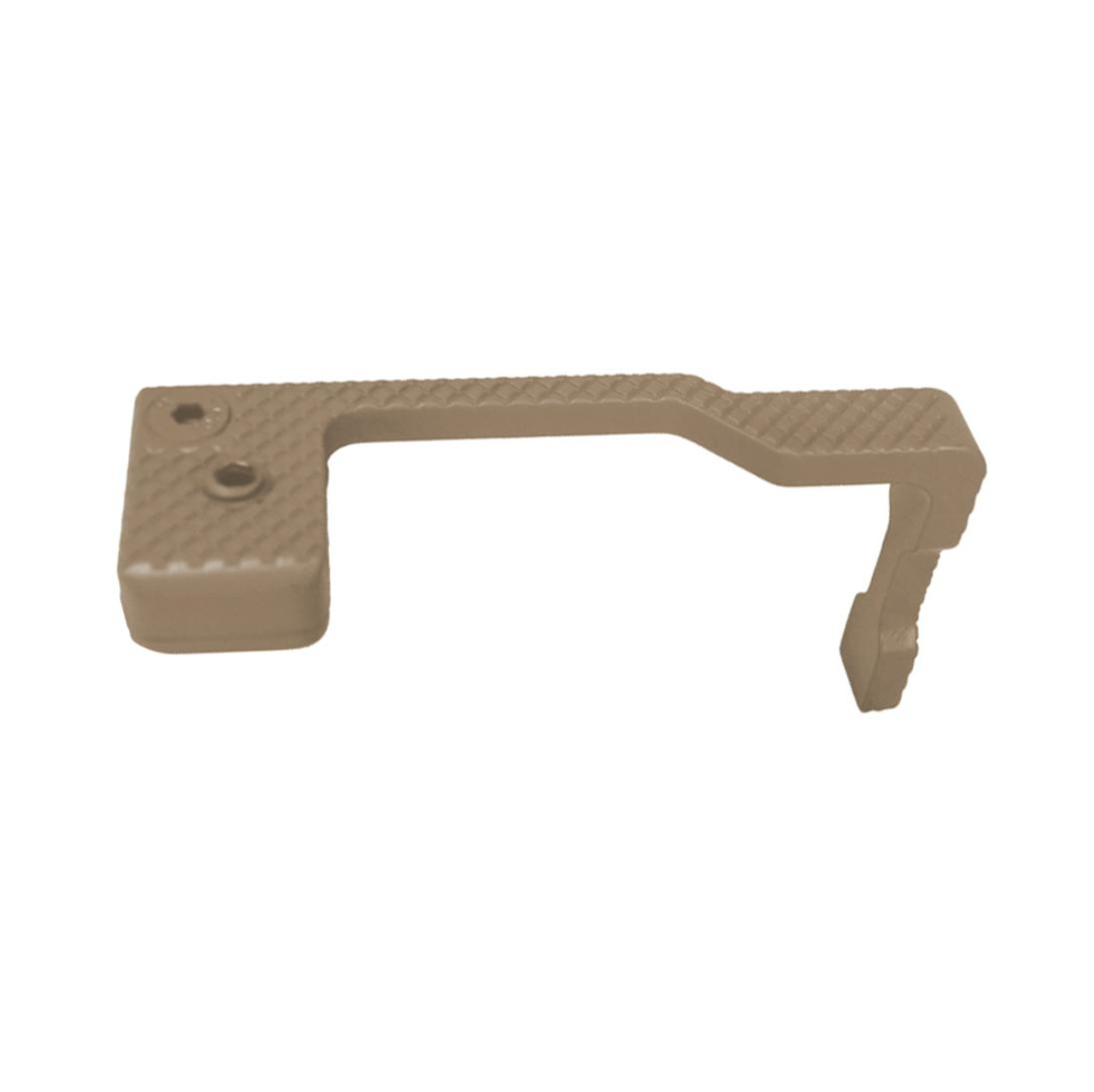 MCS AR-15 Extended Bolt Catch Release Lever - Cerakote FDE 