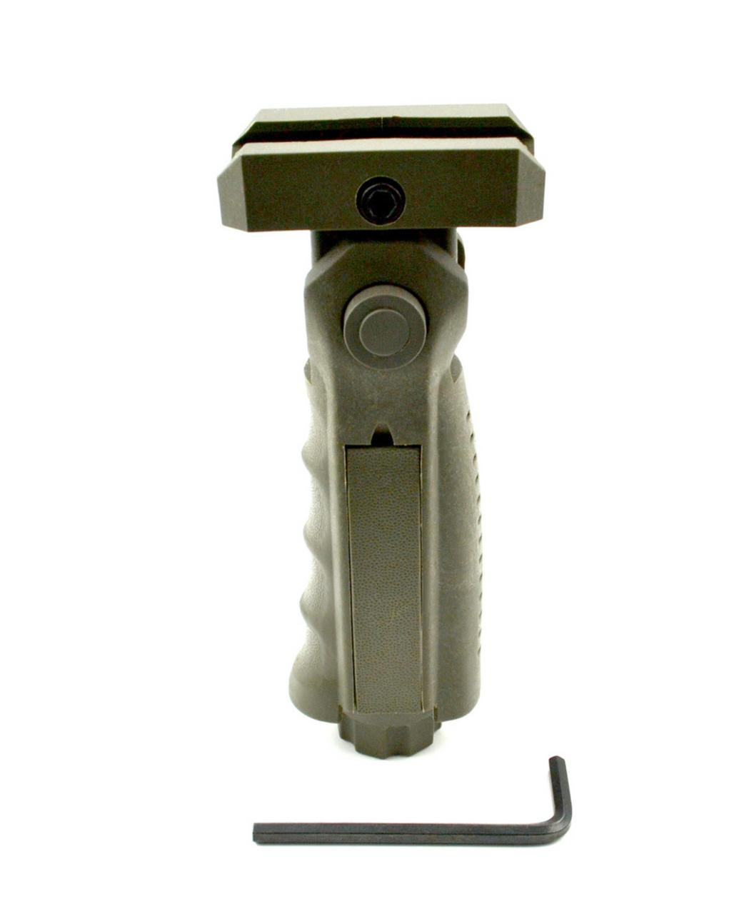 Tactical 5 Position Folding Foregrip - OD Green