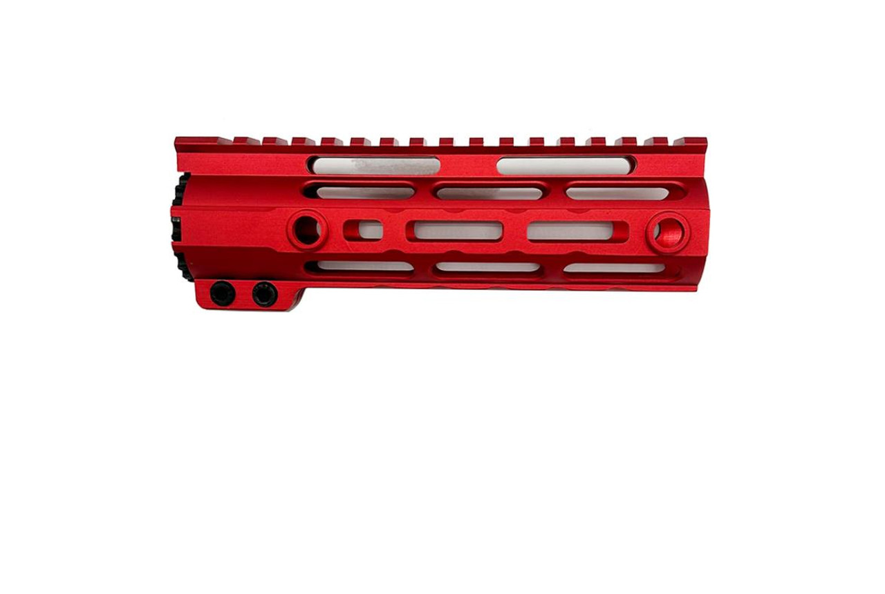MCS AR-15 7″ Free Float M-LOK Handguard - Delta Red 