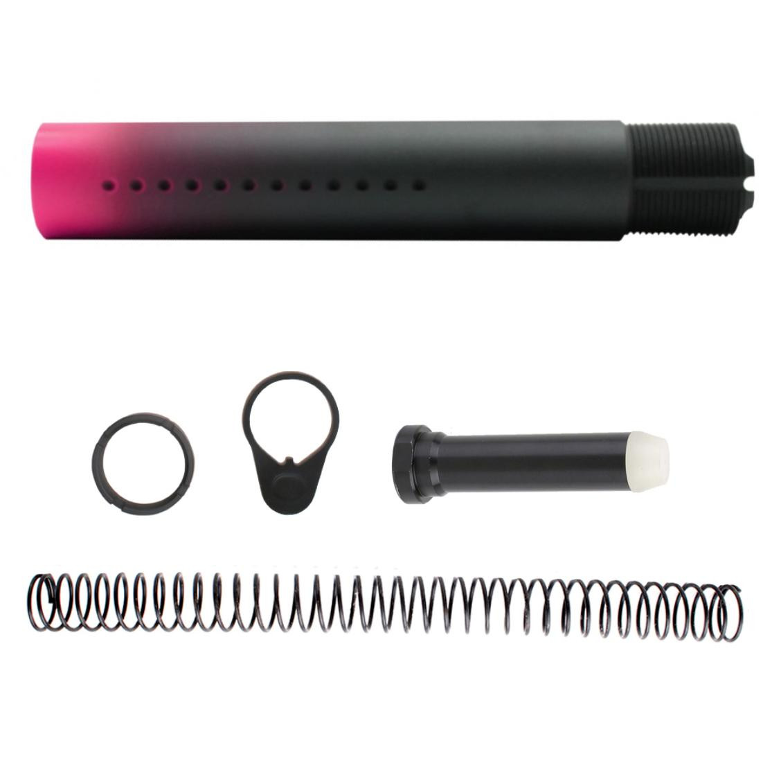 AR-15 .223/5.56 Complete Pistol Buffer Tube Kit Cearkote Gradient