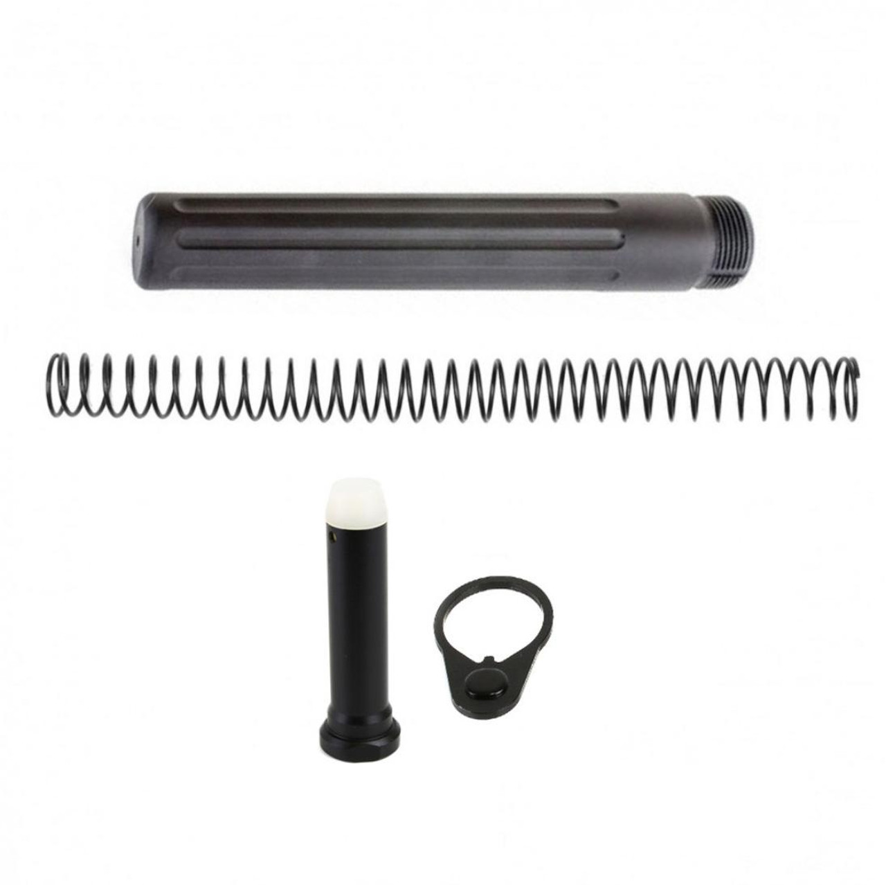 MCS AR15 Custom Made Pistol Buffer Tube Kit with Side Charging Upper Receiver Include Bolt Carrier Group 