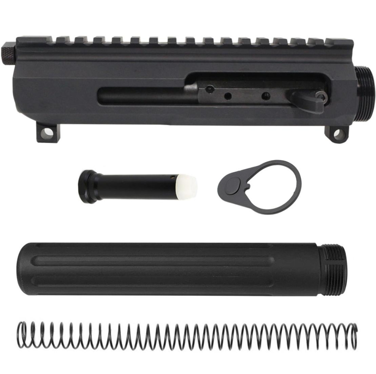 MCS AR15 Custom Made Pistol Buffer Tube Kit with Side Charging Upper Receiver Include Bolt Carrier Group 