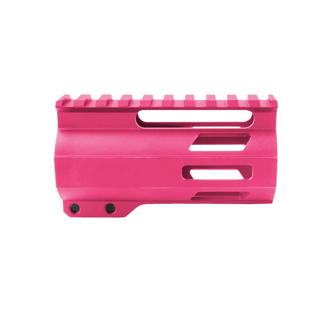 MCS AR-15 5.56 NATO 5'' PISTOL KIT - SIDE CUT BILLET UPPER WITH 4'' HANDGUARD - CERAKOTE CAMO PNK 