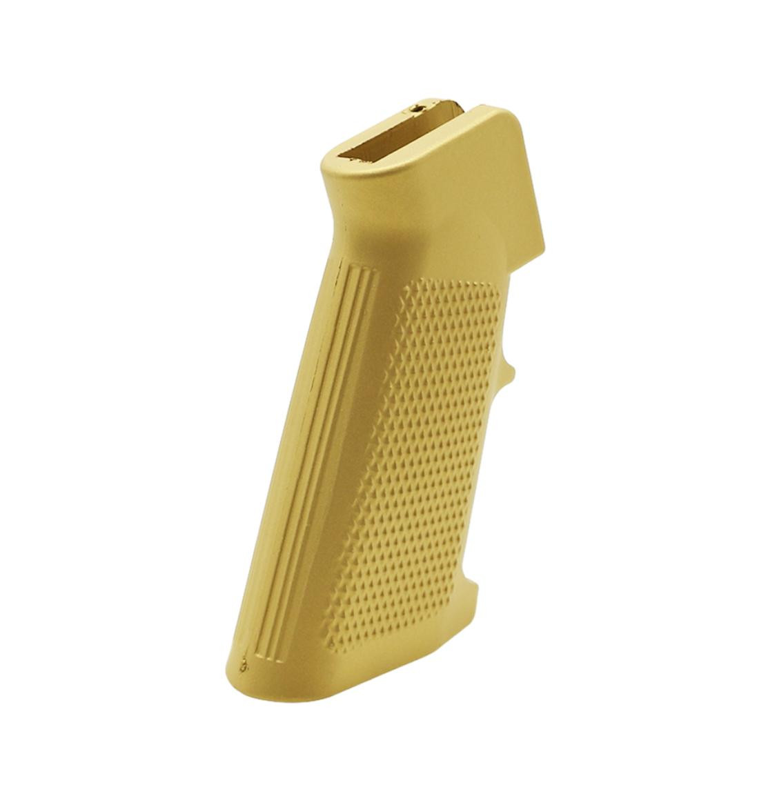 AR-15/10 A2 Style Pistol Grip w/ Screw & Lock Washer - Cerakote Gold
