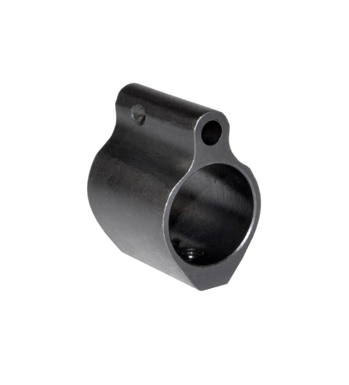 MCS Low Profile Gas Block for AR-15 Standard Barrels 0.750”, Black Steel 