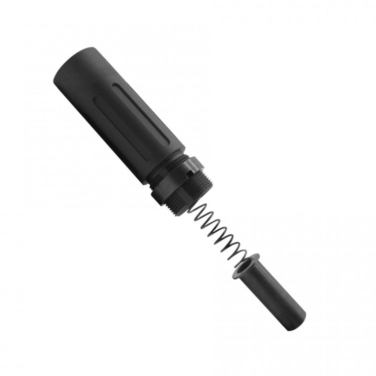 MCS AR-15 5.56 NATO 5'' MICRO PISTOL KIT - SIDE CUT BILLET UPPER WITH 4'' HANDGUARD - CERAKOTE RED 
