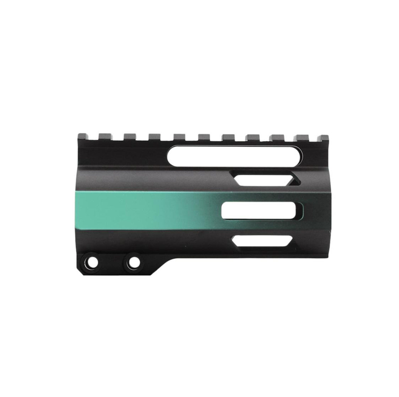 MCS AR-15 5.56 NATO 5'' PISTOL KIT - FORGED UPPER WITH 4'' HANDGUARD - CERAKOTE GRADIENT ROBINS EGG 