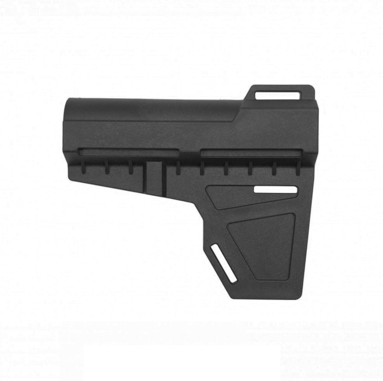 MCS AR-15 5.56 NATO 7.5'' PISTOL KIT - SIDE CUT BILLET UPPER WITH 7'' HANDGUARD - CERAKOTE GRADIENT BRIGHT WHITE 