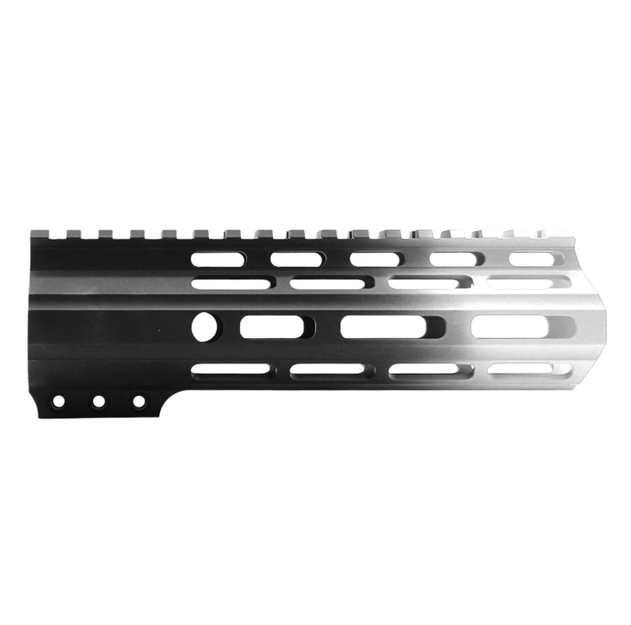 MCS AR-15 5.56 NATO 7.5'' PISTOL KIT - SIDE CUT BILLET UPPER WITH 7'' HANDGUARD - CERAKOTE GRADIENT BRIGHT WHITE 