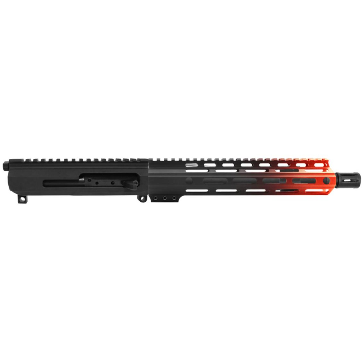 MCS AR-15 5.56 NATO 10.5'' SIDE-CHARGING UPPER WITH 10'' HANDGUARD - CERAKOTE GRADIENT ORANGE 