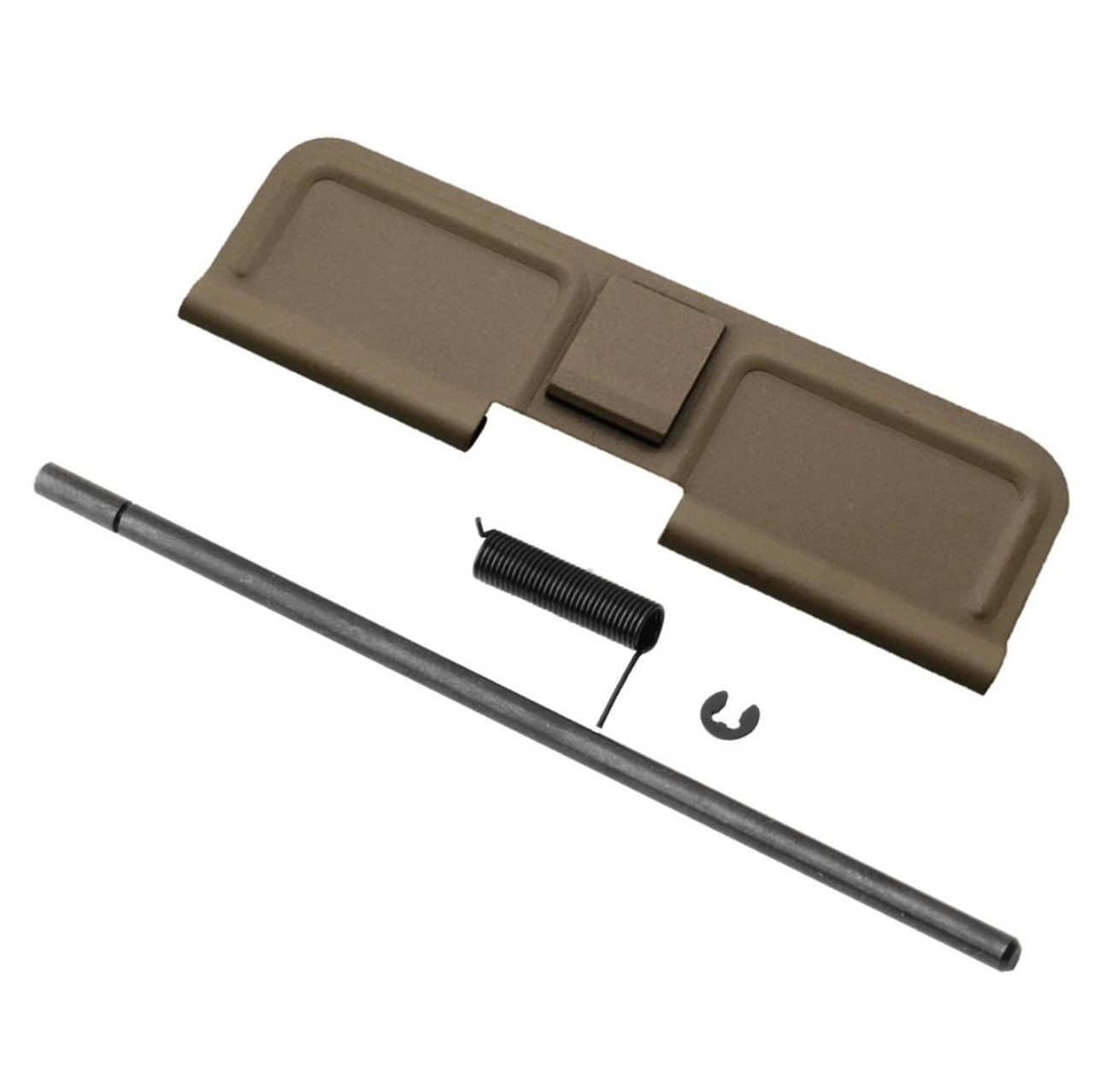 MCS AR-15 5.56 NATO 7.5'' PISTOL KIT - BILLET UPPER WITH 7" Angle Cut Clamp on M-Lok Handguard - CERAKOTE FDE SPLATTER 