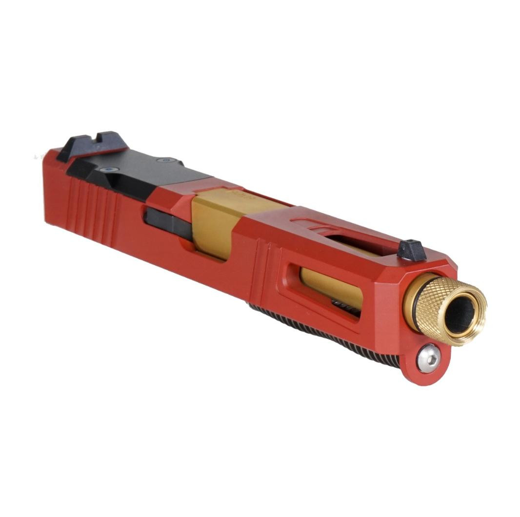 9MM COMPLETE SLIDE KIT 'PRECISION COMPETITOR' - GLOCK 19 GEN 1-3
