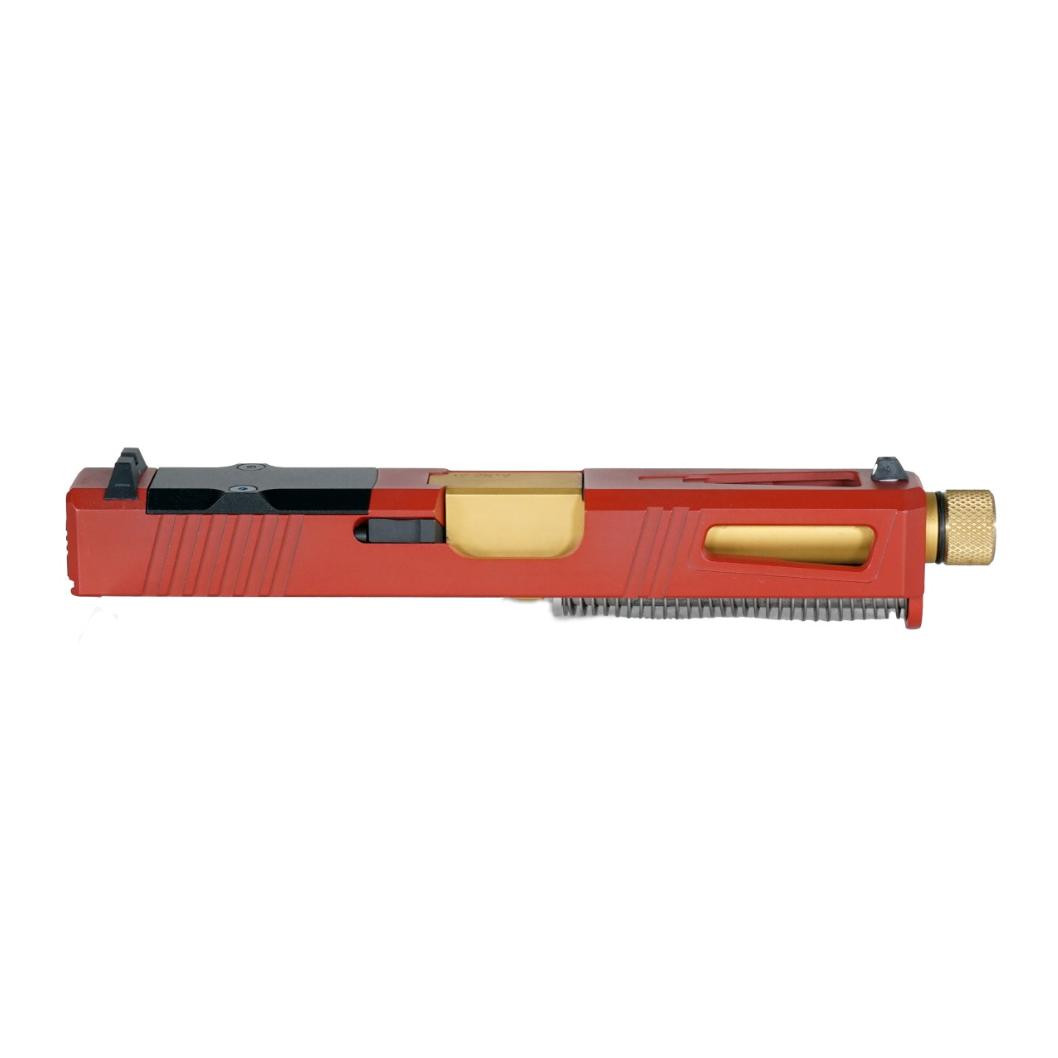 9MM COMPLETE SLIDE KIT 'PRECISION COMPETITOR' - GLOCK 19 GEN 1-3
